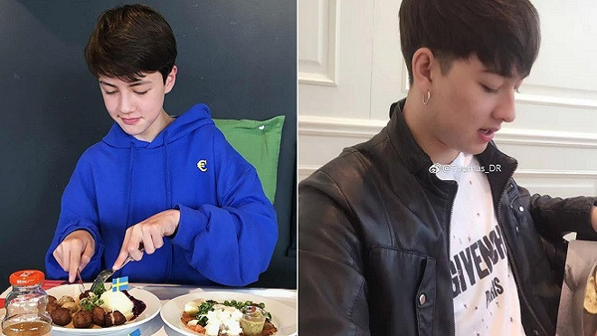 Hai anh em lai Trung - Bỉ này thật sự đẹp hết phần người khác! Ảnh 2