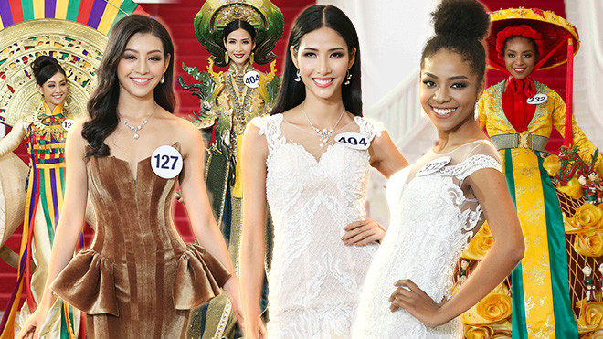 Tập 2 HHHV: Vượt mặt Hoàng Thùy, Mâu Thủy, Lê Thanh Tú trình diễn quốc phục đẹp nhất Ảnh 2