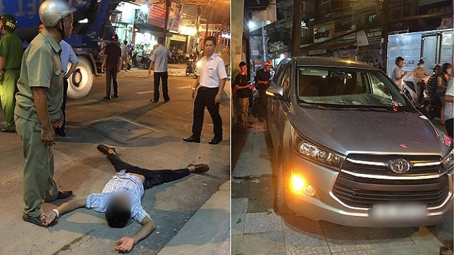 Tài xế 'nằm vạ' giữa đường khi bị ông Đoàn Ngọc Hải cẩu xe vi phạm Ảnh 2
