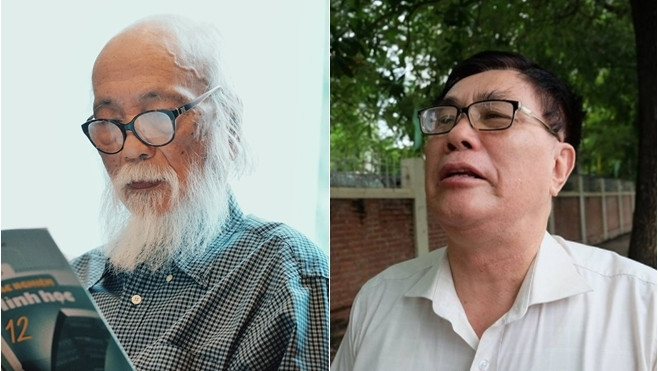 Nhiều giáo viên cũ vội đến trường Lương Thế Vinh khi hay tin thầy Văn Như Cương qua đời Ảnh 2