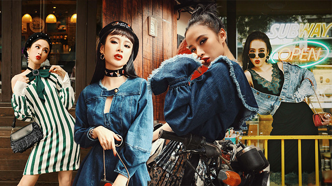 Angela Phương Trinh khí chất ngút trời, tiếp tục 'thăng hạng' street style bằng loạt phụ kiện xu hướng Ảnh 2