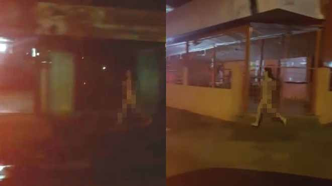 Biết mình bị 'cắm sừng', cô gái khỏa thân đuổi theo bạn trai giữa đường Ảnh 2