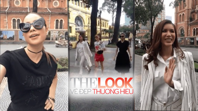 Rò rỉ clip từ ekip The Look: Phạm Hương, Minh Tú nhí nhảnh đùa nghịch, Kỳ Duyên được 'ưu ái' đứng giữa? Ảnh 2