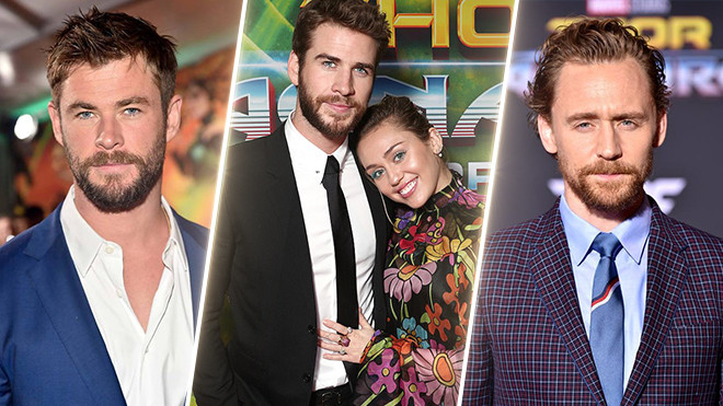 Miley Cyrus quấn quít không rời Liam Hemsworth trong buổi ra mắt phim 'Thor: Ranarok' tại Mỹ Ảnh 2