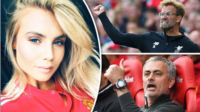 WAGs Man Utd Maja Nilsson khiêu khích Liverpool trước giờ G Ảnh 2