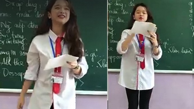 Bất ngờ trước clip Linh Ka hát live 'Em gái mưa' khoe giọng thật trước lớp Ảnh 2