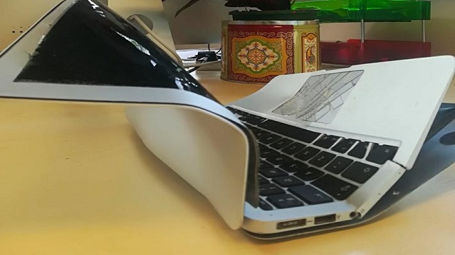 Bức ảnh này sẽ khiến bạn từ bỏ ý định đặt bất cứ thứ gì lên thang cuốn Ảnh 2