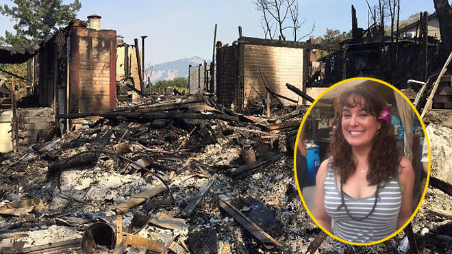 Vừa thoát chết trong vụ xả súng ở Las Vegas, người phụ nữ mệnh khổ lại bị 'quỷ lửa' đốt rụi nhà Ảnh 2