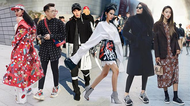 Giống một 'cuộc chiến', street style ngày 2 Seoul Fashion Week bắt mắt và 'ăn đứt' ngày đầu! Ảnh 2