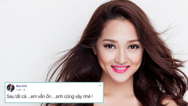 Bảo Anh mở lại Facebook, nhắn nhủ đến Hồ Quang Hiếu: 'Sau tất cả, em vẫn ổn… Anh cũng vậy nhé!' Ảnh 2