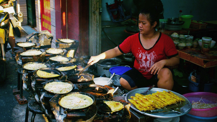 Truyền tai nhau quán bánh xèo không tên cực ngon ở quận Tân Bình, TP.HCM Ảnh 2