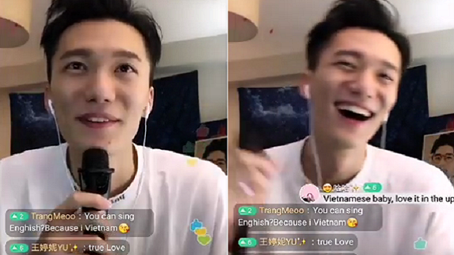Hot boy Trung Quốc bất ngờ hát nhạc… HKT để chiều lòng fans Việt Ảnh 2