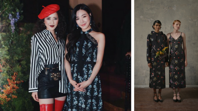 Chi Pu mặc đẹp lấn át Tiffany trên thảm đỏ sự kiện của H&M tại Mỹ Ảnh 2