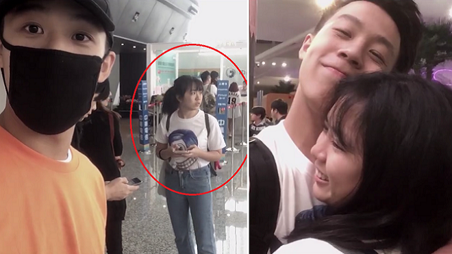 Tiễn bạn gái đi du học, chàng trai đã làm một việc siêu đáng yêu và ngọt ngào Ảnh 2