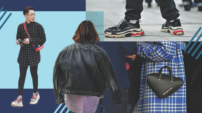 'Cơn sốt' phụ kiện Balenciaga 'phủ sóng' đường phố Seoul Fashion Week Ảnh 2