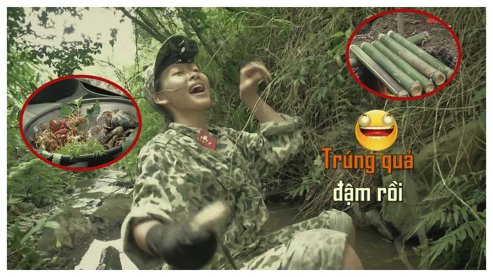 Làm hội chị em nở mày nở mặt, bữa ăn giữa rừng của các 'bông hồng thép' hoành tráng nhất 4 mùa Sao Nhập Ngũ Ảnh 2