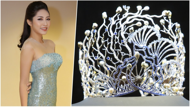 Cận cảnh vương miện 3,2 tỷ đồng được dành cho Tân Hoa hậu Đại dương 2017 Ảnh 2