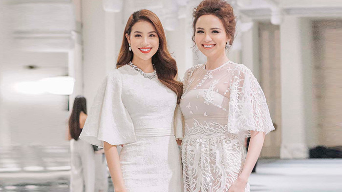 Diễm Hương tăng cân khó nhận ra, lép vế khi đọ sắc Phạm Hương Ảnh 2