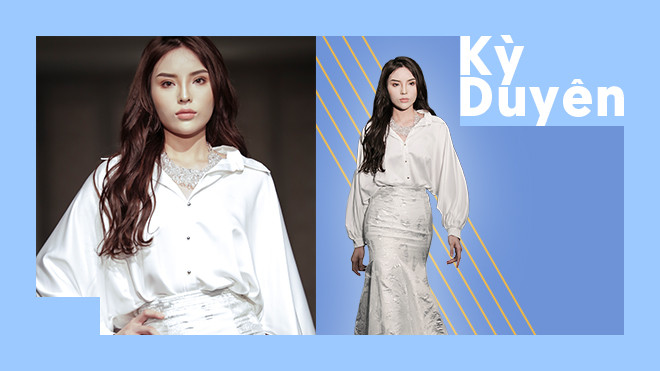 Kỳ Duyên mặc đơn giản làm vedette vẫn nổi bật giữ dàn mẫu đầu tư váy áo Ảnh 2