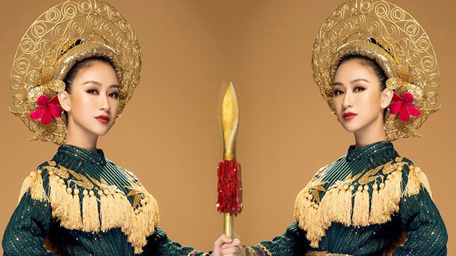 Á hậu Hà Thu dẫn đầu bình chọn 'Gương mặt ăn ảnh' ở Miss Earth 2017 Ảnh 2