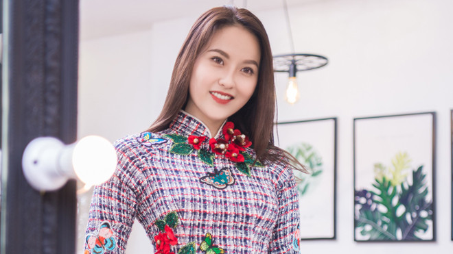 Khánh Ngân The Face mang 'My Vietnam' của Á hậu Thuý Vân đến Miss Globe 2017 Ảnh 2