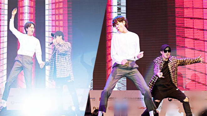 Kwang Soo đốt cháy sân khấu Mỹ Đình với vũ điệu 'cót két' thần thánh cùng giọng rap máu lửa của HaHa Ảnh 2