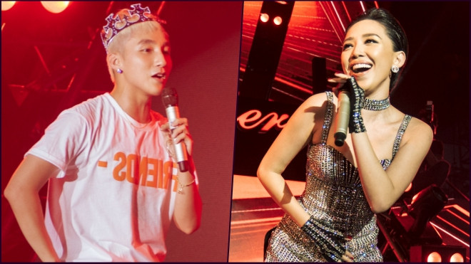 Sơn Tùng đội vương miện đáng yêu, cùng Tóc Tiên khuấy đảo đêm nhạc Halloween Ảnh 2