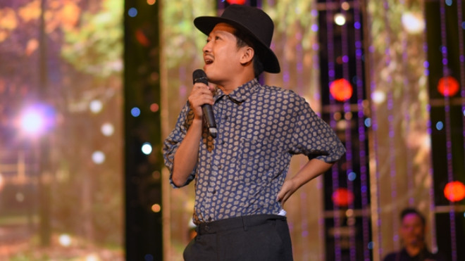 Trường Giang hát 'Đâu chỉ riêng em' bằng phong cách Mr. Đàm, gọi Mỹ Tâm là 'người yêu cũ' Ảnh 2