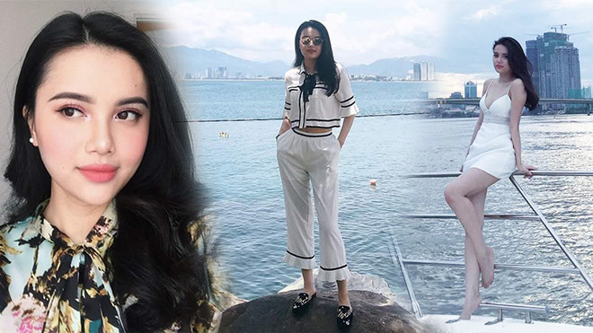 Giàu có, xinh đẹp, Á hậu Đại dương 2017 Diệu Thùy vẫn bị chê 'thời trang phí hoài vóc dáng' Ảnh 2