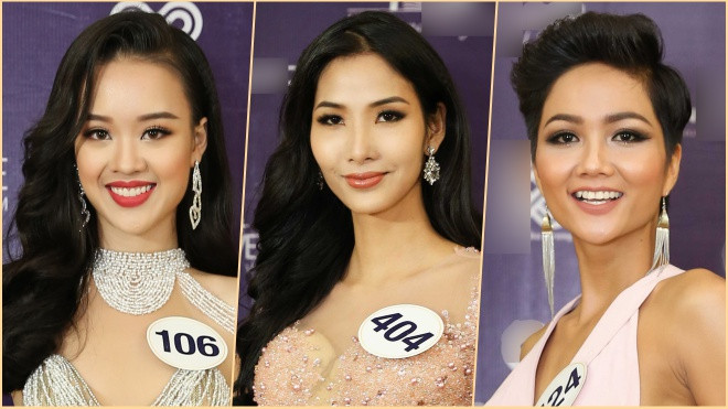 Thí sinh Hoa hậu Hoàn vũ Việt Nam 2017 rạng rỡ khoe sắc, sẵn sàng cho đêm thi bán kết Ảnh 2