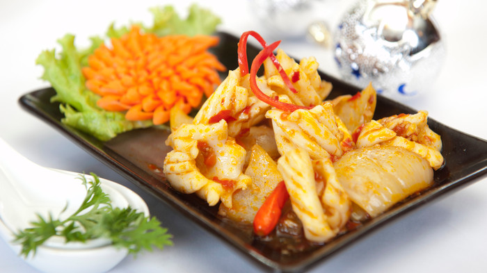 Món ngon mỗi ngày: Ấm nồng với mực xào tương cay Ảnh 2