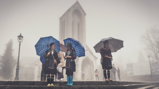 Không khí lạnh bao trùm miền Bắc, ban đêm ở Sa Pa còn 7 độ C Ảnh 2