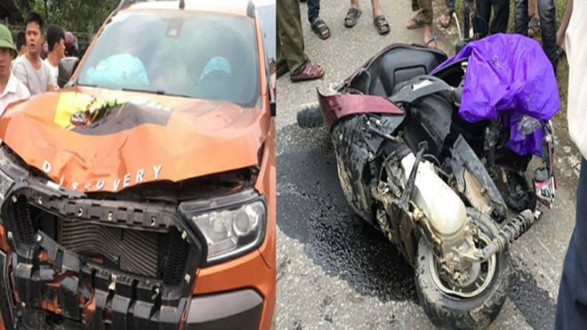 Tài xế xe Ford Ranger tháo biển số, rời hiện trường sau tai nạn chết người Ảnh 2