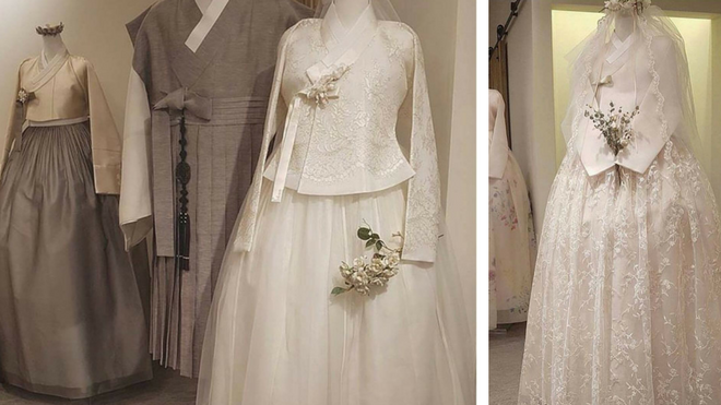 Song Hye Kyo sẽ diện váy cưới truyền thống màu sắc ngọt ngào trong hôn lễ? Ảnh 2