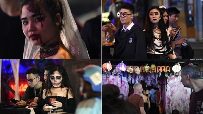Giới trẻ Hà Nội đã 'quẩy' thế nào vào đêm Halloween tối qua, muốn biết hãy xem ngay chùm ảnh này Ảnh 2