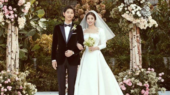 Song Joong Ki - Song Hye Kyo từ chối nhận 300 tỷ đồng để được độc quyền hình ảnh lễ cưới của hãng tin Trung Quốc Ảnh 2