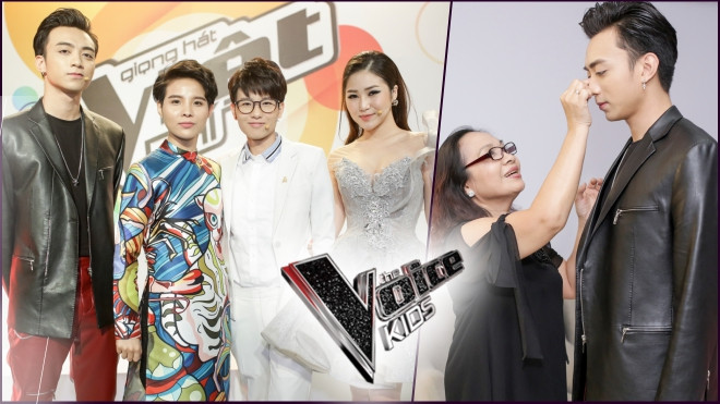 Vũ Cát Tường gây ấn tượng với áo dài, Soobin Hoàng Sơn được mẹ chăm sóc tận tình trong hậu trường ghi hình The Voice Kids Ảnh 2