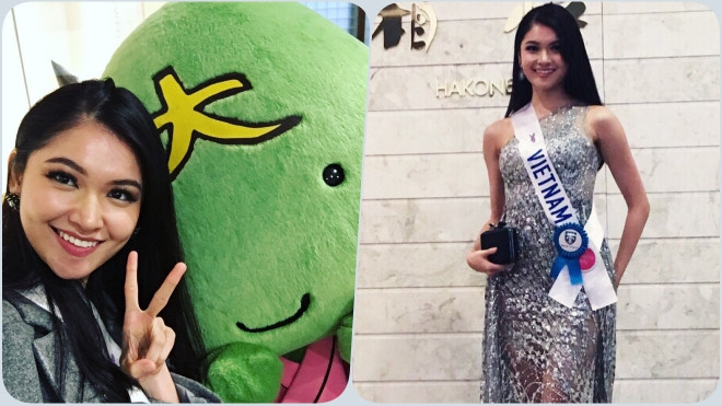 Á hậu Thuỳ Dung khiến fan lo lắng vì bỗng dưng 'mất tích' ở Miss International 2017 Ảnh 2