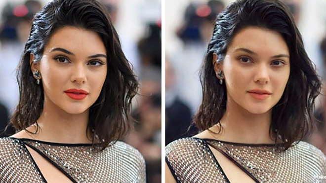 Dùng app lột hết lớp trang điểm của dàn sao Hollywood, kết quả sẽ khiến bạn bất ngờ Ảnh 2