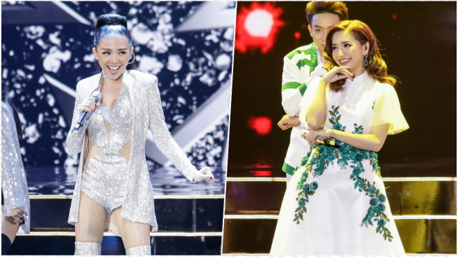 Bán kết HHHV: Tóc Tiên - Bích Phương 'đốt cháy' sân khấu bằng 2 hình ảnh đối lập Ảnh 2