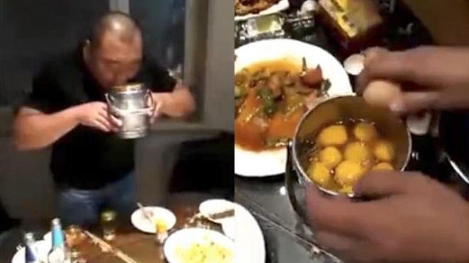 Nhắm mắt nhắm mũi nuốt 27 quả trứng sống chỉ vì thua cược với bạn bè Ảnh 2