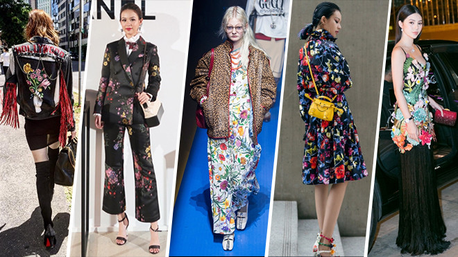 Xu hướng hoa-lá-hẹ 'xâm lấn' giới thời trang, dự báo tràn ngập Vbiz Ảnh 2