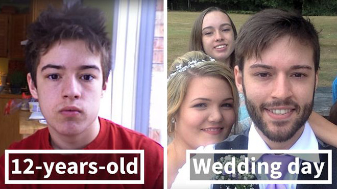 Suốt 10 năm ròng rã chụp hình selfie ‘mặt đơ’, chỉ có duy nhất một lần anh chàng này mỉm cười Ảnh 2