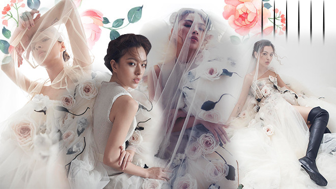 Quán quân The Face Tú Hảo diện váy ren phối bốt cao bất tận, hóa 'nàng hoa' cá tính Ảnh 2