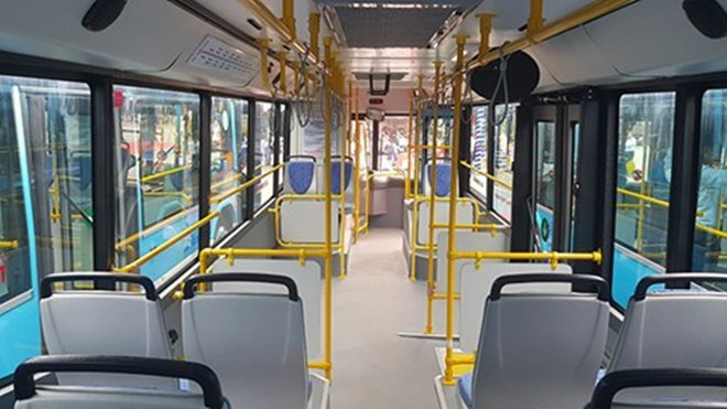 Hà Nội: Đưa 15 xe buýt chuẩn châu Âu vào hoạt động thử nghiệm Ảnh 2