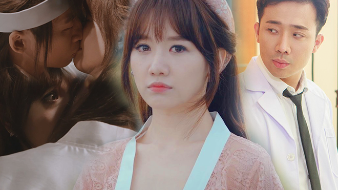 Hari Won hôn say đắm người khác, Trấn Thành làm Dr.Thành chăm sóc 'bà xã' trong phim 'Thiên Ý' Ảnh 2