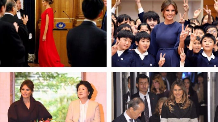 Phong cách thời trang 'biết nói' của Đệ nhất phu nhân Mỹ khi công du châu Á Ảnh 2