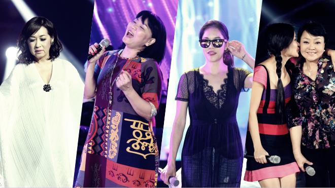 Hồng Nhung trẻ trung, 'hôn trộm' danh ca Hương Lan trong ngày tái ngộ Ảnh 2