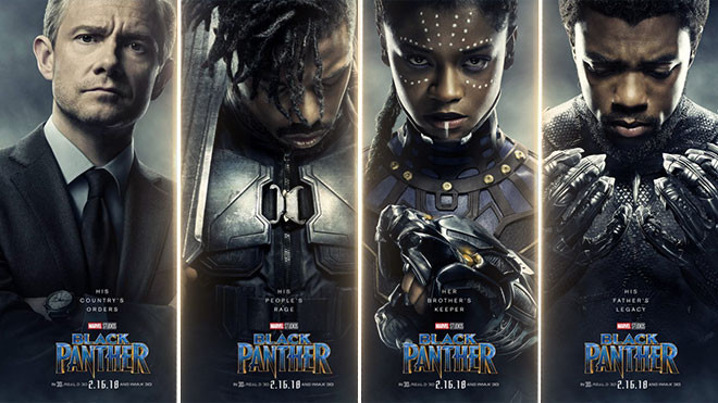 Trái ngược với Thor, 'Black Panther' tung ra loạt poster u tối hơn nhiều. Ảnh 2