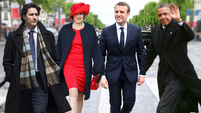 Đừng nghĩ chỉ có Thủ tướng Canada mặc đẹp, còn nhiều nguyên thủ khác ăn vận chất không kém! Ảnh 2